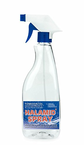 Giardien Hund, Halamid Desinfektion, 10g Halamid ergeben eine 2 prozentige, sprühfertige 500ml Desinfektionslösung