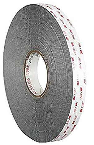 3M VHB 4941 Hochleistungs-Klebeband, 15 mm x 33 m, Grau, Schutzabdeckung: Papier (5-er Pack)
