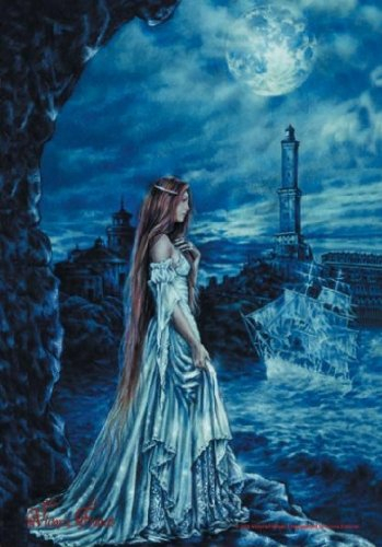 Poster Fahne Victoria Francés Azul Genova