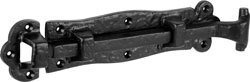 Ironmongery World 8 Black Antique Iron Heavy Duty Door Slide Tower Bolts