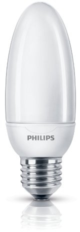 Philips Energiesparlampe Softone Candle Kerzenlampe E27 12 Watt 827 warmton extra