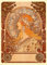 Alphonse Mucha Zodiak Kunst Nouveau 70 x 50 cm Kunstdruck