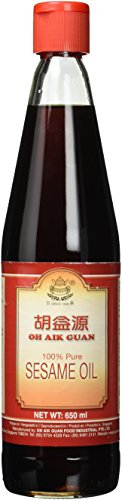 Oh Aik Guan Öl Sesam geröstet, 4er Pack (4 x 650 ml)