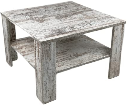 Möbel SD Couchtisch- Beistelltisch Wohnzimmertisch Kaffeetisch (Jan) Canyon White Pine