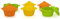 lot de 6 baby cocottes