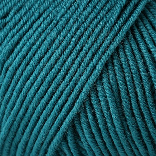 LANA GROSSA Cool Wool Uni | Extrafeine Merinowolle waschmaschinenfest und filzfrei | Handstrickgarn aus 100% Schurwolle (Merino extrafein) | 50g Wolle zum Stricken & Häkeln | 160m Garn FB 2015
