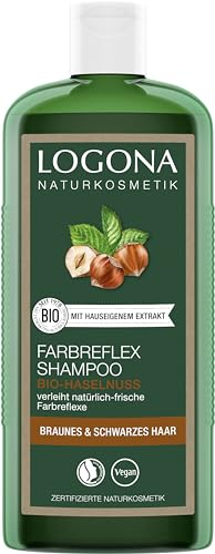 Logona Farbreflex Shampoo Braun-Schwarz Bio-Haselnuss (2 x 250 ml)