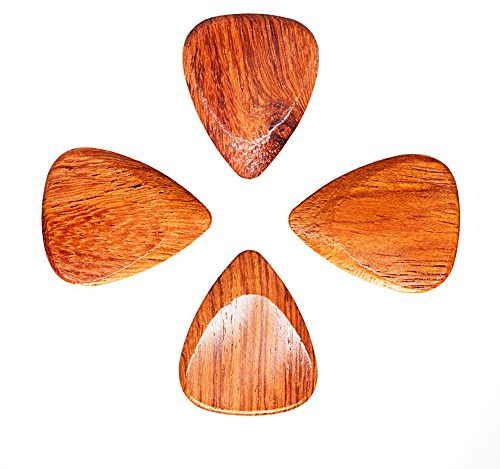 Timber Tones TTTTBW4 Bloodwood 4, Luxus Plektrum/Plektren