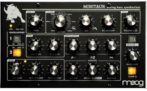 Moog Minitaur schwarz