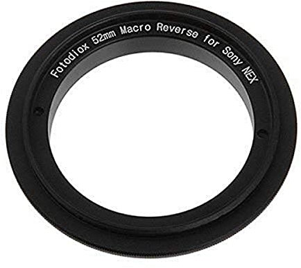 Fotodiox Macro Reverse Adapter Compatible with 52mm Filter Thread Lenses on Sony E-Mount Cameras
