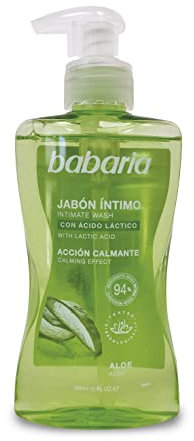 Babaria Jabón Íntimo Aloe Vera - 300 ml