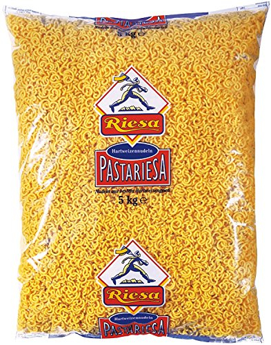 Riesa Pasta Hartweizen Nudeln 5 kg Gabelspaghetti