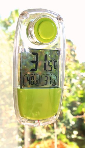 THERMOMETRE SOLAIRE - INTERIEUR ou EXTERIEUR