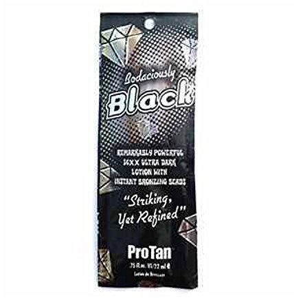 5 Packets of Bodaciously Black Tanning Lotion by ProTan