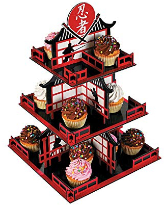Fun Express Ninja Cupcake-Halter, Mehrfarbig