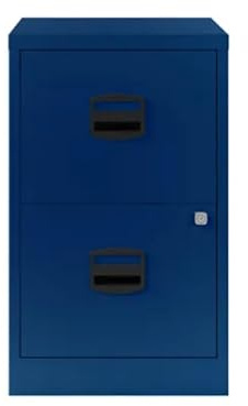 Bisley 2 Drawer A4 Filing Cabinet