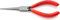 Knipex Flat Nose Pliers (Needle-Nose Pliers) black atramentized, plastic coated 160 mm (self-service card/blister) 31 11 160 SB