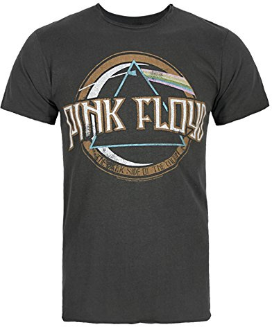 Amplified Pink Floyd On The Run Charcoal Men's Band T-Shirt