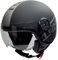 Römer Helmets Motorradhelm Fight, Matt Schwarz/Silber, Größe M