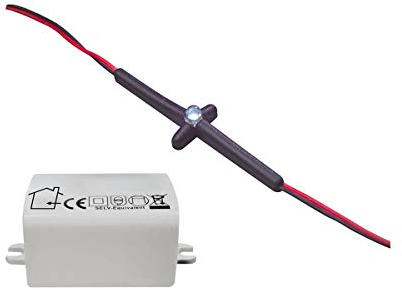 Paulmann 98768 Fliesenkreuz Basis Set Special Line Crosslight LED Tageslichtweiß 4er Set 4x0,275W Fliesenbeleuchtung Kunststoff inkl. Leuchtmittel