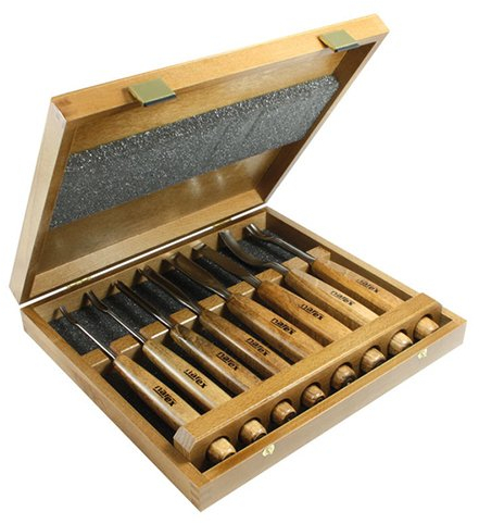 Carving Chisel Set for Small Curving - 8 Pieces