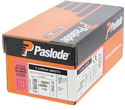 TIMCO PAS141267 Framing Nails, Silver, 3.1x90mm