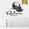 WANDKINGS Wandtattoo Relax Yin Yang 50 x 39 cm Gold - erhältlich in 33 Farben