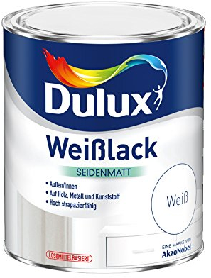 Dulux Lack seidenmatt 2,500ml, weiß
