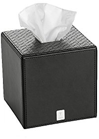 JOOP! BATHLINE, Papiertuchbox quadratisch, Schwarz