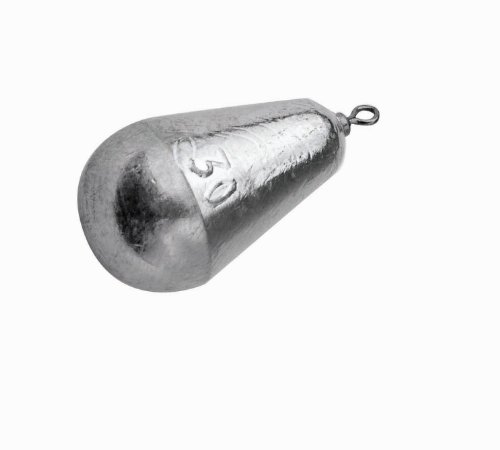 Birnenblei mit Wirbel 20-100g Angelblei Grundblei Angelzubehör Blei Tropfenblei(60g 1 Stück)
