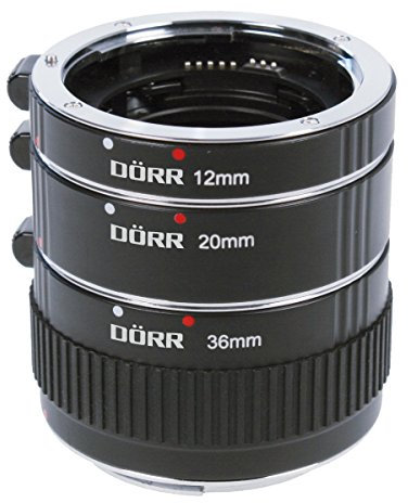 DÖRR Zwischenringsatz für Canon EOS (12,20,36mm)