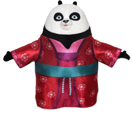 KUNG FU PANDA Peluche di carattere Panda ragazza Mei Mei (11/28cm) del film 3 2016 - Qualità Super Soft