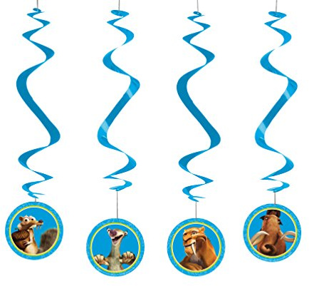 Susy Card 40000336 - Hängedekoration, Ice Age, 5 Stück