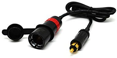 Cliff Top Adattatore da DIN a presa accendisigari con funzione di blocco solido - Impedire la caduta della spina