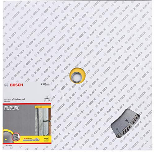 Bosch Professional 1x Disque à Tronçonner Diamanté Standard for Universal (Béton, Brique, Pierre, 450 x 25,40 mm, Accessoires pour Scies sur Table, Tronçonneuses Thermiques)