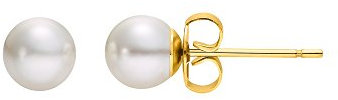 Heideman Ohrringe Damen Perlohrstecker aus Edelstahl silber farbend poliert Ohrstecker für Frauen mit Perle in verschiedenen Größen