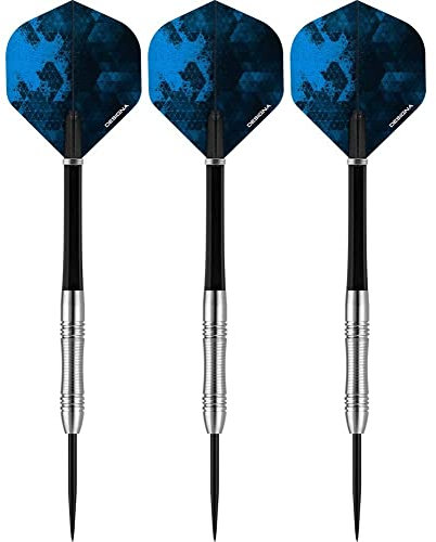 DESIGNA DARTS Ultralites V2 Dartpfeile | M4 | Micro Scallop Steel Tip Dart-Set | 12 g (D3512)