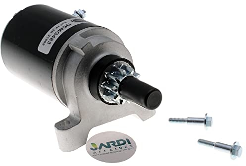 Jardiaffaires Démarreur Adaptable 10 Dents Compatible avec Tecumseh remplace 36914 et 37425