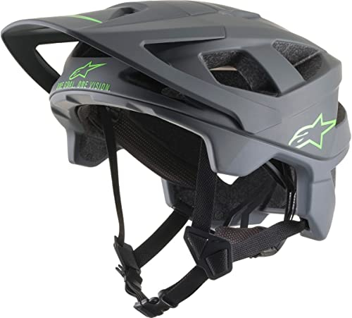 Alpinestars Vector Pro Helm-Atom Dunkelgrau Cool Grau Matt, L