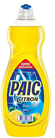 PAIC - Liquide Vaisselle Citron 750Ml - Lot De 4 - Vendu Par Lot