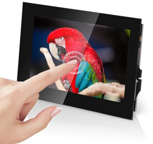 OSOYOO 3.5 Inch DSI Touchscreen LCD Display for Raspberry Pi5 4 3 2 B B+ | Capacitive Finger Touch screen | Plug and Play Monitor Compatible with Raspbain Ubuntu Kali RetroPie Windows 10 IOT core