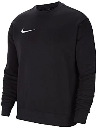Nike Park 20- Felpa, Unisex Bambini, Nero/Bianco, S (128-137 cm)