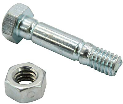 SECURA Scherbolzen 38,1mm kompatibel mit Yard-Man E 653 F 31AE653F643 Schneefräse