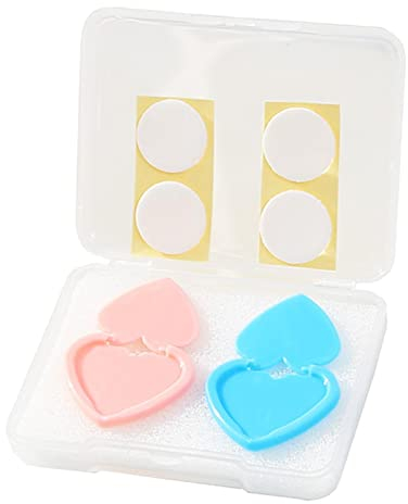 Harilla 2 Stück Diamond Art Kits Light Box Button Cover, Light Pad Protector Switch Deckel für Tracing LED Light Reißbrett - Blau und Pink