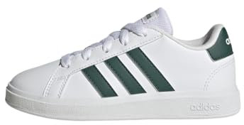 adidas Grand Court Lifestyle Tennis Lace-Up Shoes Tennisschuhe, Cloud White/Core Black/Core Black, 29 EU