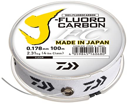 Daiwa J-Fluorocarbon - Transparant - 100m - 0.352mm