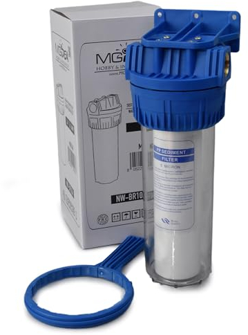 FILTRO ACQUA KIT CARTUCCIA NW-BR10A FILTRAZIONE SEDIMENTI E CARBONI ATTIVI (3/4 - 26.16mm)