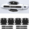 ADOORO 8 Pièces Protecteur de poignée de Porte de Voiture, pour Peugeot 308 2008 3008 408 301 5008 Autocollant De Cuvette De Porte De Voiture