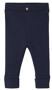 Vertbaudet Baby Leggings, Beinlänge verstellbar Basic Marine 74