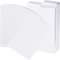Henoyso 70 Pieces Comic Book Dividers with Tab White Frosted Card Separator Plastic Comic Book Dividers for Comic Book Storage Boxes, 11.22 x 7.24 Inche